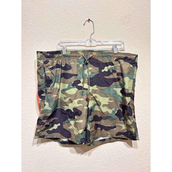 Sundek Camo Swim Trunks Shorts Size XL - Picture 1 of 4